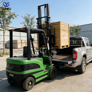 Meilleure Offre de l'Année - Chariot Élévateur Électrique à Grande Portée de 3 Tonnes - Chariot Élévateur à Grande Hauteur au Sol pour Chantiers de Construction - Product Image 4