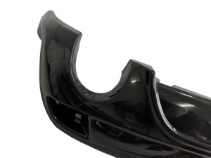 AXELA 2014-2016 Hatchback <span class=keywords><strong>Sedan</strong></span> Sistema de frenos antibloqueo de alta calidad Labio trasero del coche Rejilla circundante trasera negra brillante - Product Image 2