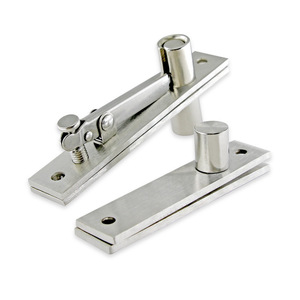 Charnière pivotante en acier inoxydable, pivotant à 360 degrés, réglable en haut et en bas, pour portes en bois, en verre ou en alliage - Product Image 4