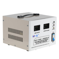 Fabrika Çıkışlı SVC/TND 2000VA Servo Motor AC Voltaj Regülatörü, Tam Bakır Hassas Statik Regülatör Teknik Destekli