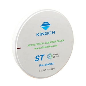 Zirconia Dental Silide para Laboratorio, Gemas Dentales para Puentes, Bloque de Zirconia para Otros Equipos Dentales - Product Image 1