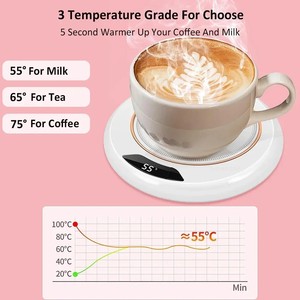 <span class=keywords><strong>Calentador</strong></span> de taza, <span class=keywords><strong>calentador</strong></span> de taza USB, café eléctrico, té de la <span class=keywords><strong>leche</strong></span>, almohadilla de calentamiento de agua, posavasos termostáticos, <span class=keywords><strong>calentador</strong></span> de taza para el hogar y la Oficina - Product Image 2