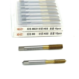 Best Cobalt Plated Titanium Coated Extrusion <b>Taps</b> M2 M16 Metric Chip Free Machine <b>Taps</b> For Nonferrous Metals - Product Image 5
