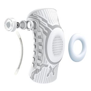 Ginocchiera con Chiusura Magnetica Morbida e Manopola di Compressione Regolabile, Protezione per Rotula, Ginocchiera per Pallavolo, Calcio e Sport - Product Image 1