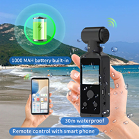 Caméra d'action sportive Icar 5K Ultra HD avec capteur IMX 386, Wi-Fi, rotative à 270°, étanche 30M, pour Vlog, casque, voyage, vélo, conduite