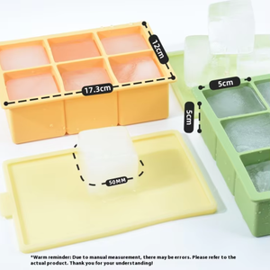 Machine à glaces en silicone réutilisable, sans BPA, sans danger pour les aliments, compatible congélateur, pour des boissons fraîches instantanées - Product Image 5