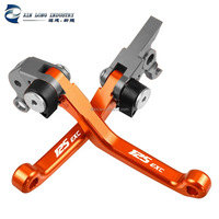 Leviers de frein et d'embrayage à pivot en aluminium CNC pour 525SX/SX-R/XC/XC-W 2005-2007 FE 450/550/650 2006-2008 Motocross Dirt Bike