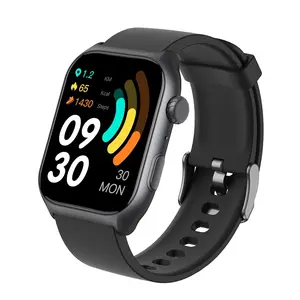 Manufacturer Wholesale Big Screen Mens OEM IP67 Waterproof BT Call Smartwatch Full Touch Sport Fitn Smart Futureess Smart Watch