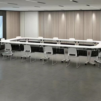 Table de formation modulable et pliable pour institutions de formation