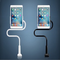 Support de téléphone portable et tablette pliable à base spirale 70CM Noir pour chevet, bureau et streaming en direct – Gadget d'usine