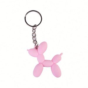 Promotional Bubble Balloon Dog Keychain Doll PVC Soft Rubber Jewelry Gift Accessories Wholesale Keyholders - Product Image 3