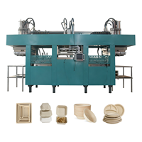 Machine de fabrication de boîtes à emporter en pulpe de bagasse de canne à sucre, entièrement automatique