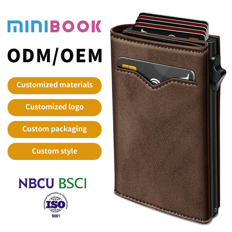 Minibook Slim Magnetic Closure Pop up