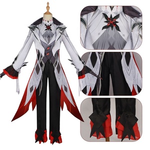 Haute qualité en gros Arlecchino Cosplay Costume uniforme tissu Halloween Genshin Impact Anime Cosplay Costume pour la fête - Product Image 3
