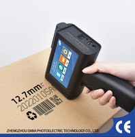 Impresora de Inyección de Tinta Automática Portátil con Pantalla Táctil para Codificación por Lotes en Cajas y Plástico