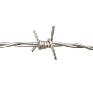 Prezzo del filo di ardiglione Per rotolo/tenditore Per recinzione in filo spinato zincato