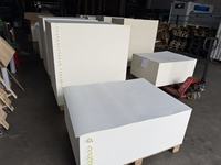 Papier spécial en coton mélangé, dense et résistant, absorption rapide de l'eau, blanc naturel vierge, vente en gros