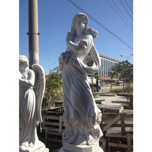 Statua Moderna Europea di Grande Dimensione in Marmo Bianco, Figura Femminile Nuda Sexy, Scultura di Venere di Milo in Vendita - Product Image 6