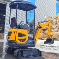 Mini-excavatrice polyvalente sur chenilles, excavatrice compacte, excavatrice Kubota, machine hydraulique pour petits projets