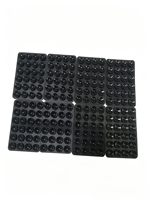 Pieds amortisseurs hémisphériques en caoutchouc EPDM à haute friction Gravity-Lock Pro, service de découpe pour ordinateurs portables/haut-parleurs (certifié ROHS 20-90)