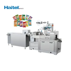 HTL-D808 Candy cutting and pillow packing machine candy wrapping machine