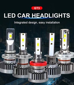 Oem Popular <span class=keywords><strong>GT5</strong></span> 70W Canbus LED Bombillas para faros fuertes Disipación de calor <span class=keywords><strong>Auto</strong></span> Bombillas LED 9012 Hb3 para automóviles - Product Image 3