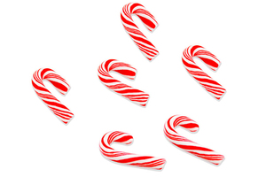 Christmas Tree Ornaments Christmas Lollipop Red and White Stripes <strong>Mini</strong> <strong>Candy</strong> <strong>Cane</strong> - Product Image 3