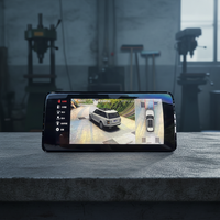 Caméra panoramique avant et latérale 360° pour Land Rover |   Caméra de recul étanche 1080P 3D avec DVR 4 canaux et protection contre les surtensions