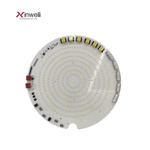 Placa PCBA de luz LED, placa de circuito de aluminio MCPCB, PCBA multicapa electrónico LED para luz LED