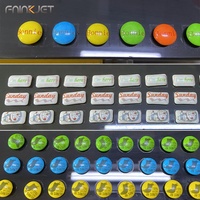 Imprimante à gâteaux à plat automatique de style nouveau Fninkjet, encre comestible, vitesse rapide, machine d'impression de macarons multifonctionnelle
