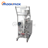 Machine d'emballage verticale Moonpack MP-VFFS-P 200 pour sachets de dentifrice, après-shampoing, pâte à tartiner au chocolat, machine d'emballage à 3 côtés
