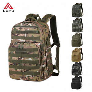LUPU Camouflage Tactical Backpack Molle Outdoor Assault Bag Waterproof Oxford <b>Rucksack</b> Travel Hiking Daypack - Product Image 1