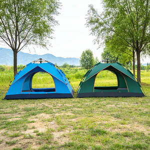 Picnic Trips Four-season <b>Waterproof</b> Double Layer Windproof Lightweight Folding UV Protection Quick Opening Camping <b>Tent</b> for - Product Image 1