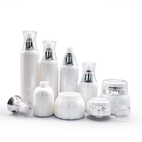 Flacon pompe Airless pot acrylique pour crème cosmétique sérum