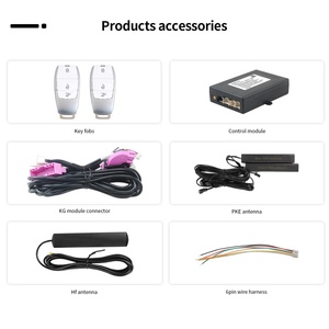 Kit de clé intelligente EASYGUARD PKE pour les classes A/B 2019- GLA GLB GLE GLS EQB avec bouton de démarrage OEM et accès confortable - Product Image 4