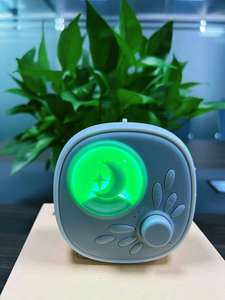 เครื่องช่วยนอนแบบพกพา Numsy Move Baby - เซ็นเซอร์ตรวจจับการเคลื่อนไหว บำบัดด้วยเสียงธรรมชาติ ช่วยกล่อมเด็ก กล่อมนอน <span class=keywords><strong>พูด</strong></span>ได้ มีไฟสีแดง เสียงไวท์นอยส์ เครื่องขนาดเล็ก - Product Image 2