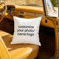 Personnalisation privée, taie d'oreiller 100% polyester avec fermeture à glissière, résistante à la décoloration, même motif des deux côtés, pour la maison et l'hôtel