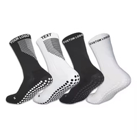 Calcetines Deportivos de Fútbol Personalizados con Logotipo en la Parte Inferior, Transpirables, Antideslizantes, para Hombre