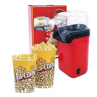 Machine à Popcorn Électrique Portable Mini à Air Chaud 110V 220V Sans Huile pour Usage Domestique 1200W