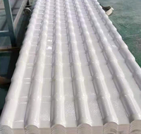 Moderne und Traditionelle PVC-Wellplatten UPVC ASA Verbundharz Feuerfeste Dachziegel für Hotels und Apartments