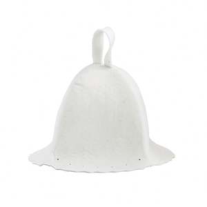 Gorro de sauna de fieltro de lana Premium de fieltro de lana 100% colorido para estilo, aislamiento y bienestar - Product Image 4