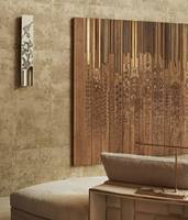 Applique murale LED décorative de luxe moderne en laiton et albâtre pour la maison, la chambre, le chevet, la salle de bain, le salon
