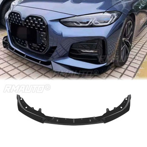 Front Bumper Lip Spoiler for BMW 4 Series G22 G23 430i Coupe 2020-2023 Front Bumper Protector Lower Blade <b>Splitter</b> Car Styling - Product Image 1