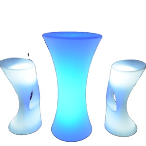 RGB giá rẻ <span class=keywords><strong>Led</strong></span> <span class=keywords><strong>Bar</strong></span> nhà hàng bảng và ghế <span class=keywords><strong>LED</strong></span> Cocktail bảng - Product Image 1