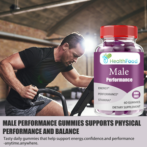Wholesale Male Performance Gummies with Total Carbohydrate Maintain Performance Support healthy Muscle Gummies - Product Image 5