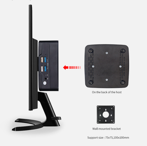 Piesia 11th Gen <span class=keywords><strong>Core</strong></span> <span class=keywords><strong>i3</strong></span> i5 i7 Celeron 6305 Máy tính để bàn Mini PC 2 * DDR4 Intel I226 Mạng 2 * HD/Type-C x86 Barebone văn phòng NUC Mini PC - Product Image 6