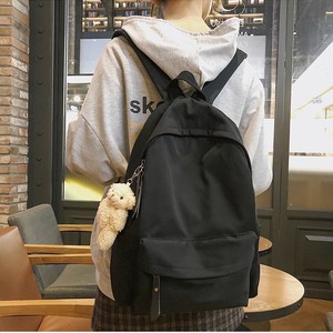 Japanese Style Unisex Student <b>Backpack</b> 15 Inches Solid Color Lightweight Everyday Use Junior High <b>School</b> Mori Style Ins Style - Product Image 4