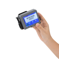 YAOMATEC Nuevo Modelo M5 Impresora de Inyección de Tinta Portátil Mini con Pantalla de 3.2 Pulgadas y 12.7MM para Fecha de Caducidad, Número de Serie, Botellas y Latas, con Asa