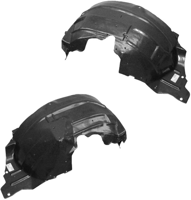 Manufacturer's for Toyota for Yaris Front Inner Fender Cover Splash Guard Liner Model 53876-0D090 & 53875-0D090 Car Fenders