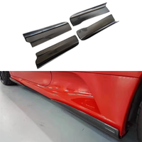 Nouveau kit de personnalisation des jupes latérales pour Ferrari F430, kit carrosserie latérale amélioré en fibre de carbone, accessoires et outils automobiles